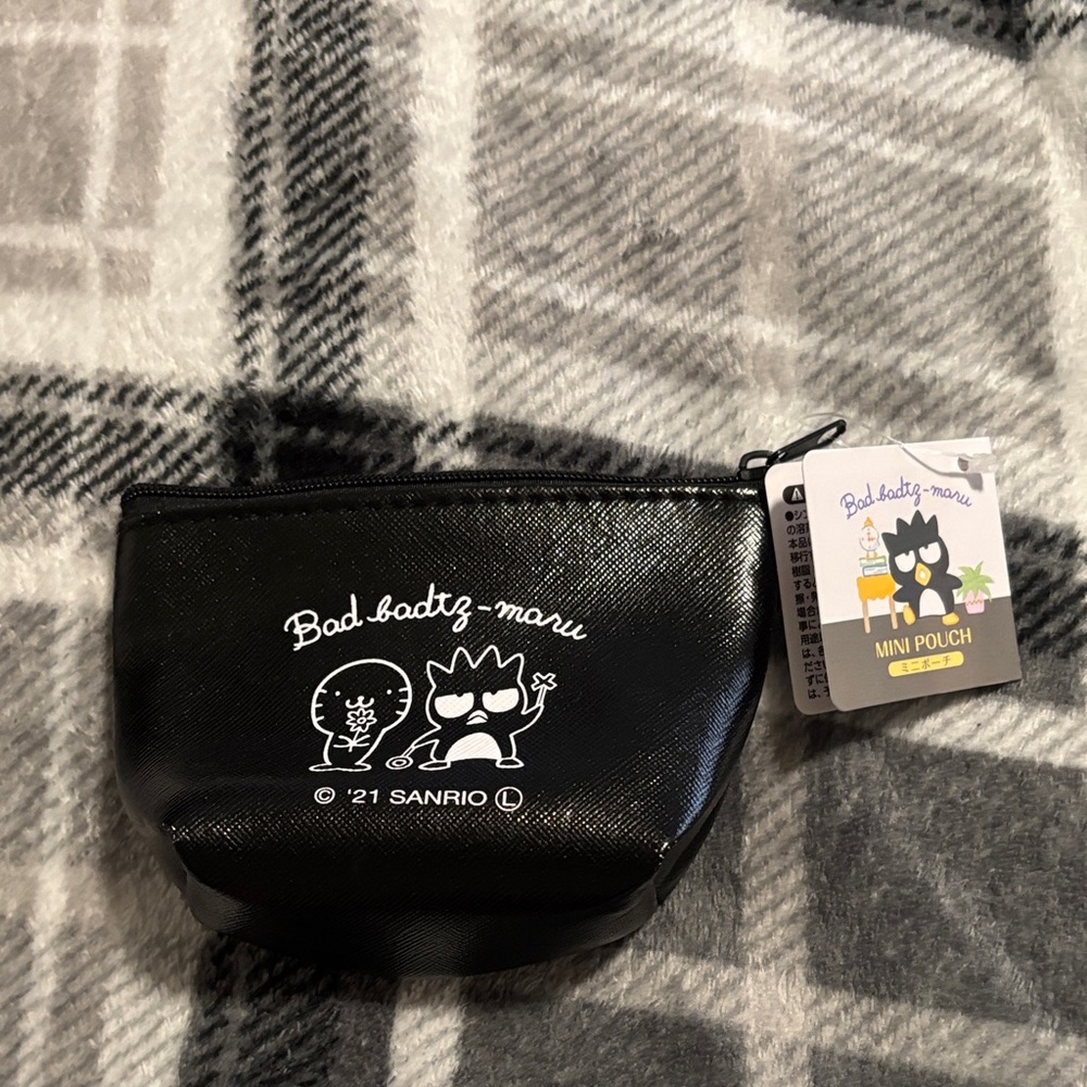 Sanrio Black Bad Badtz-Maru Pouch